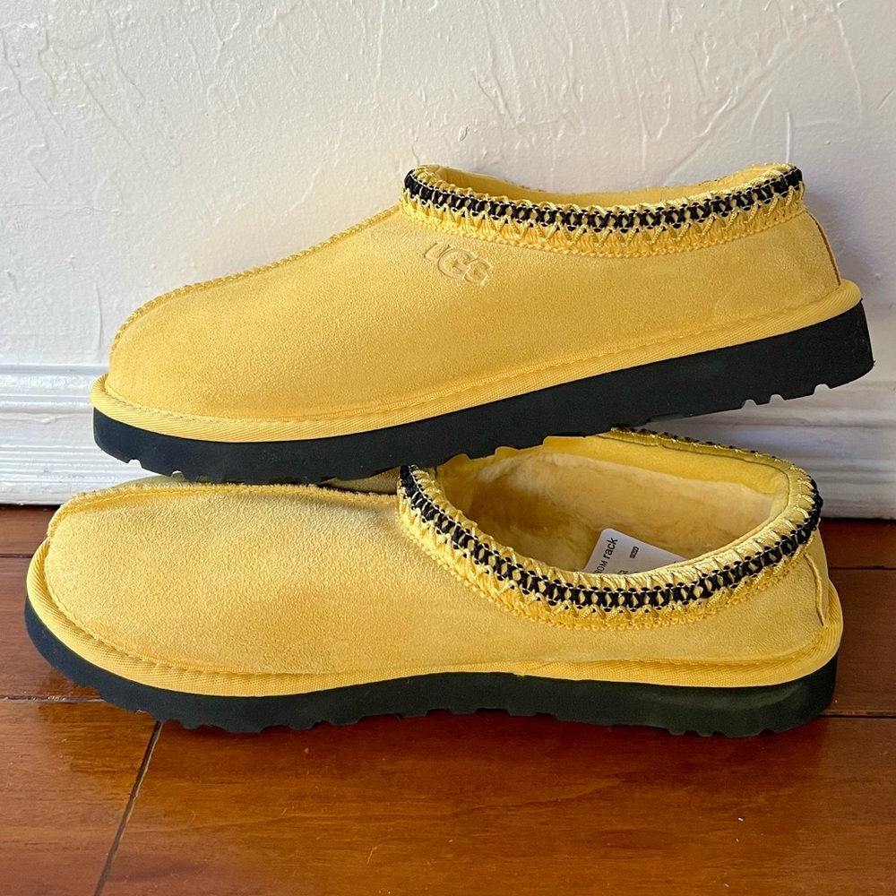 New UGG Tasman Slippers Yellow
